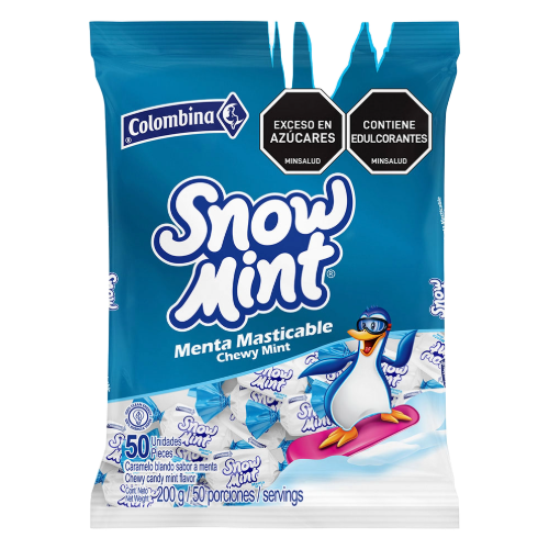 Menta Masticable Snow Mint x 100und